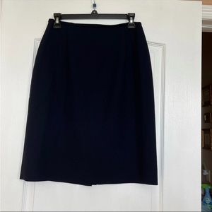 LAUREN Ralph Lauren Navy Blue pencil straight skirt